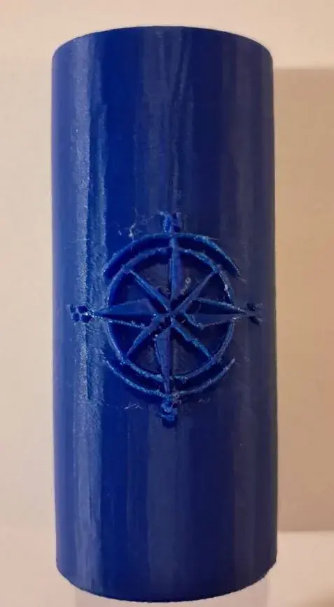 COMPASS ROSE LIGHTER SLEEVE FOR BIC LIGHTERS