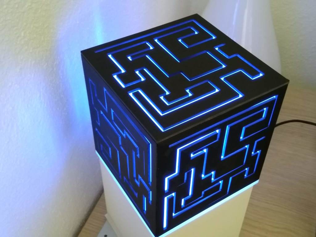 Alien Cube Lamp ReRemix