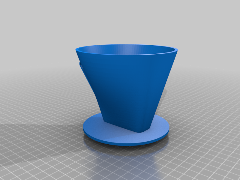 Coffee filter funnel