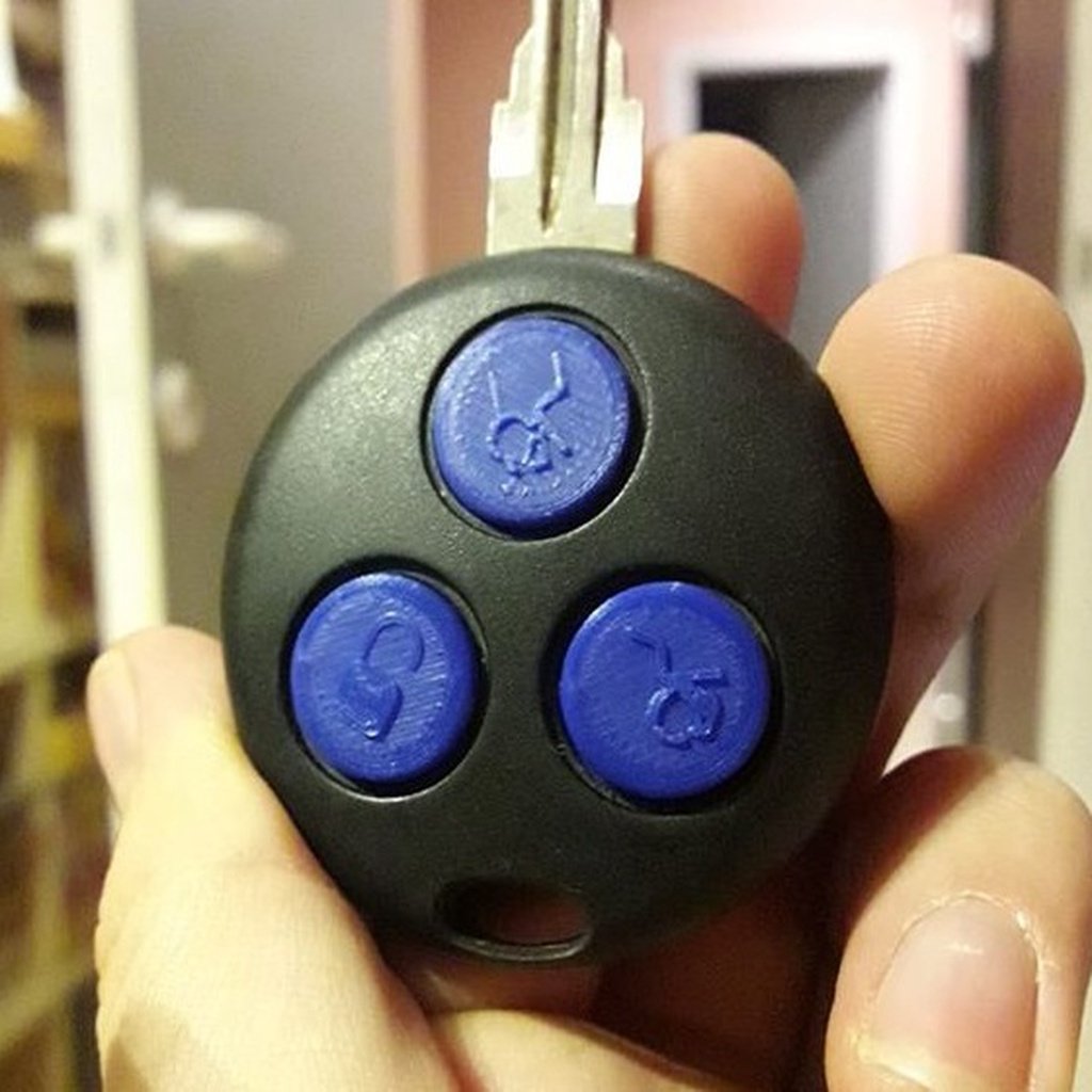 Smart Roadster Key buttons