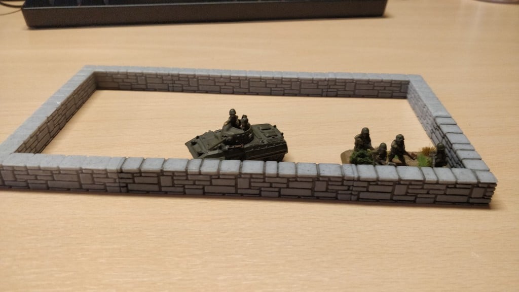 Flames of War Stone Wall 