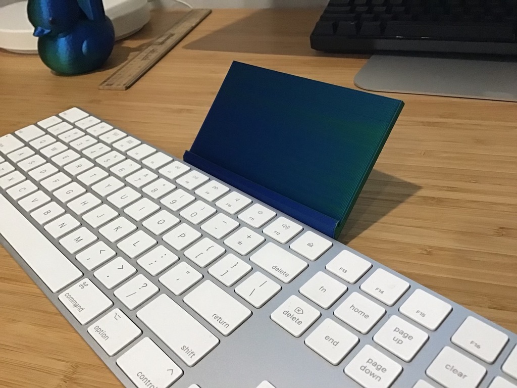 Note Holder for Apple Keyboard