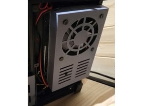 CR-6 SE PSU Cover for 90x90x25mm fan