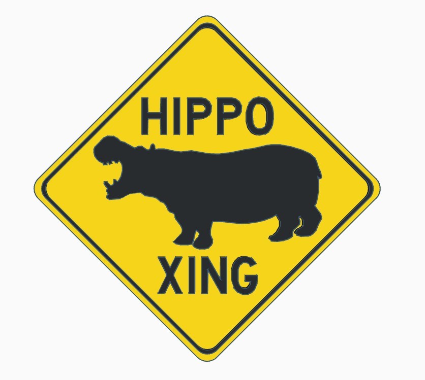 Hippo Xing Sign