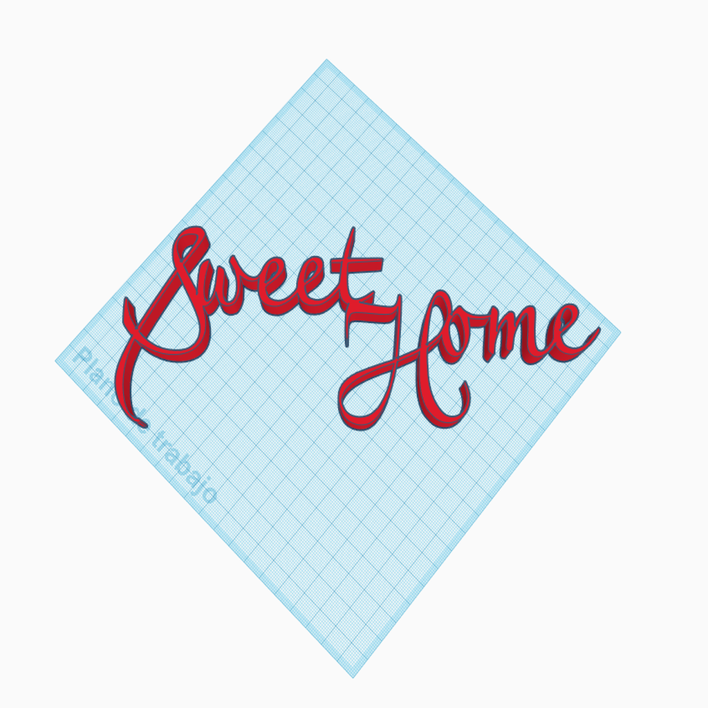 Sweet Home Sign for Wall