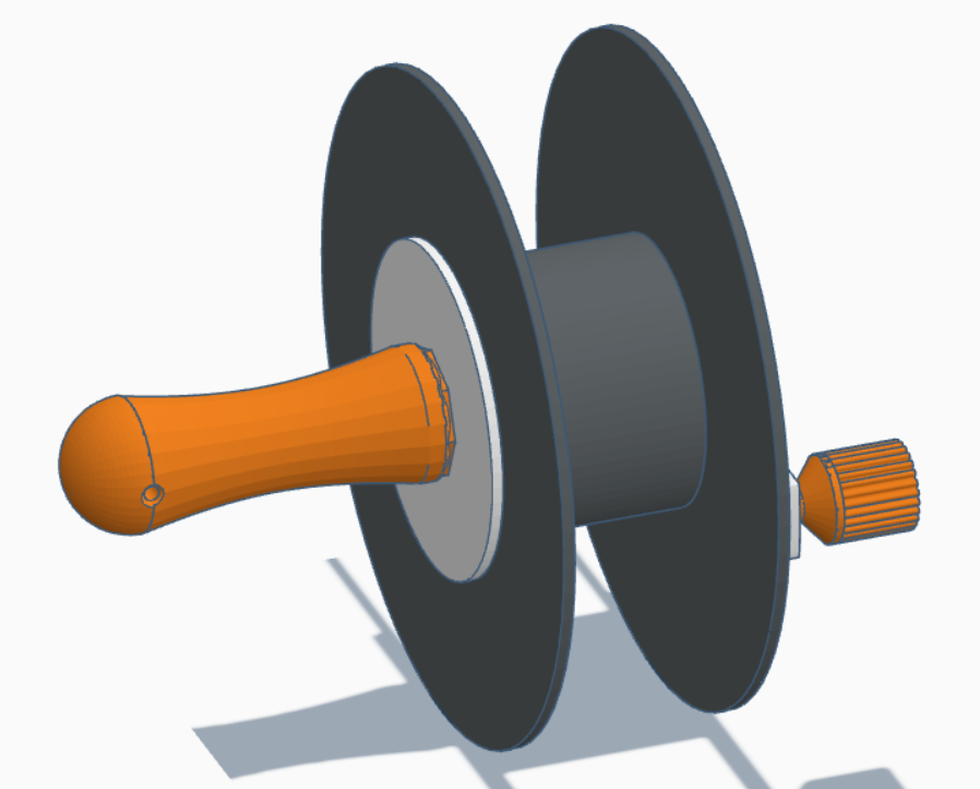 Hatchbox Spool Handle Reel Conversion Kit