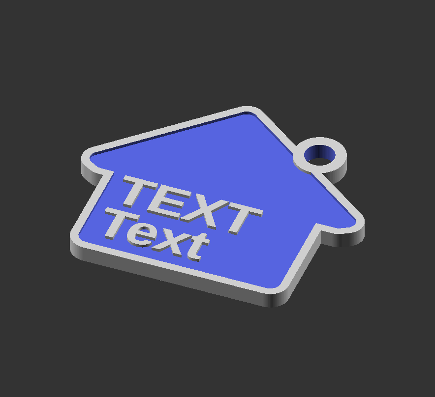 Customizable keychain