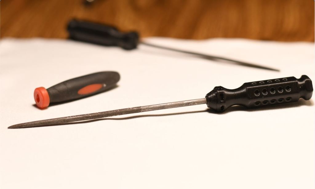 Mini File Handle Replacement 3D model