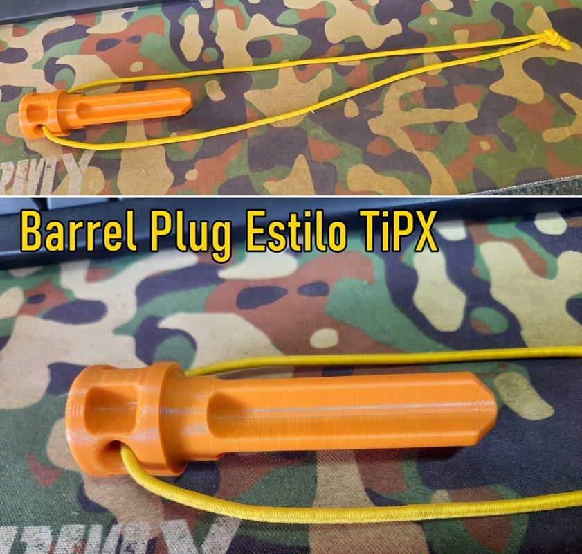 Barrel Plug .68 TiPX Style