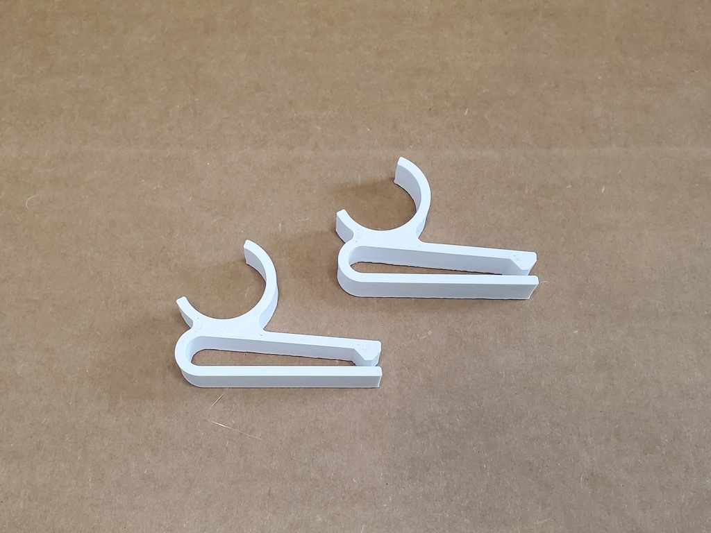 1/2" & 3/4" PVC Shingle Clip
