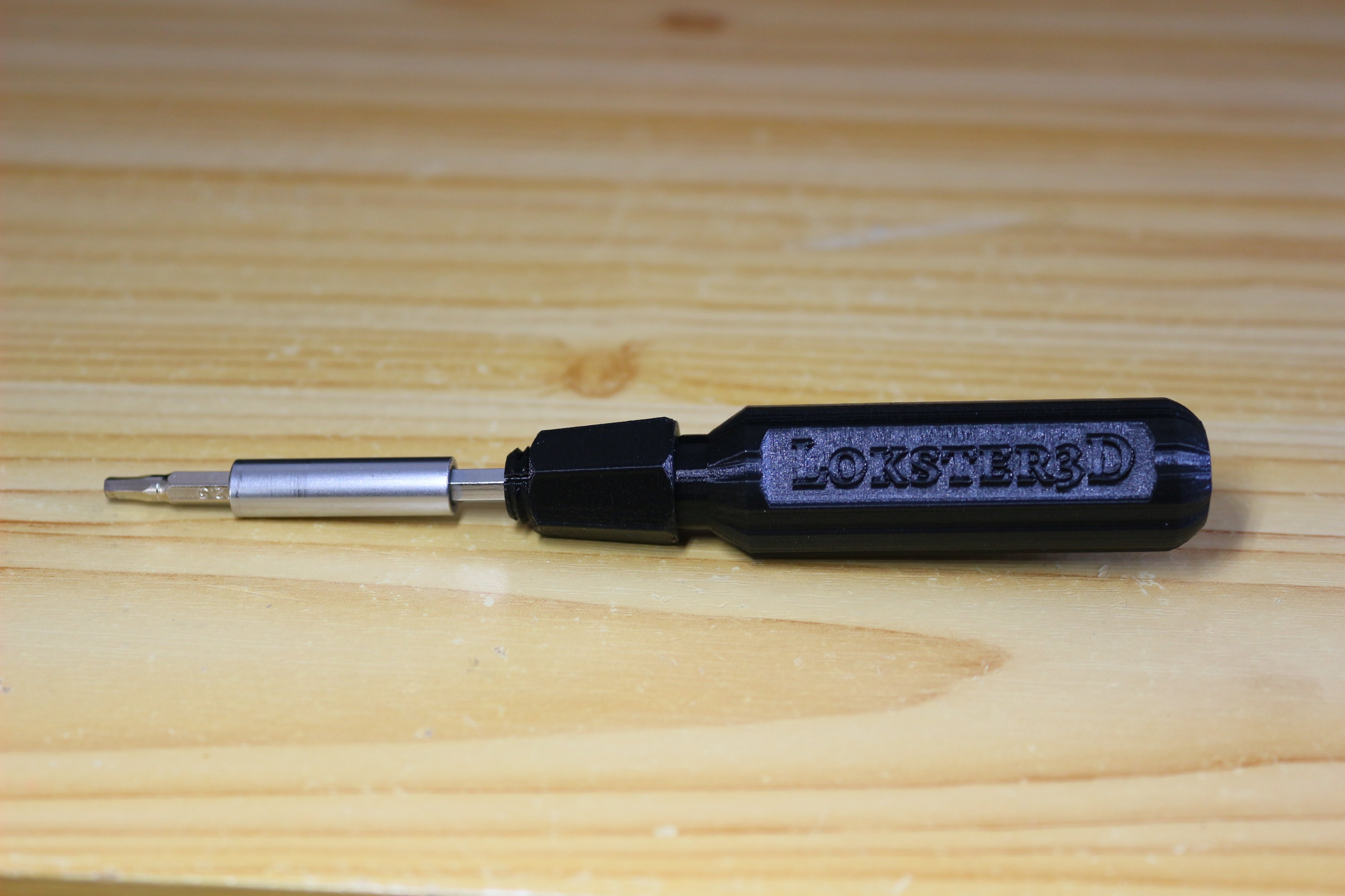 Screwdriver Handle for 4mm Hex Bits