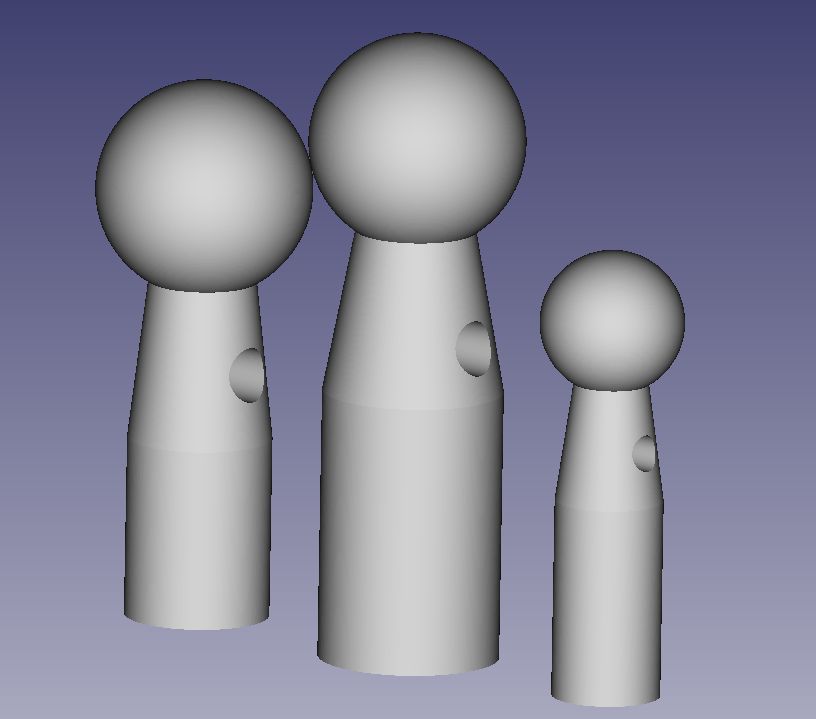 Umbrella rib tip factory - parameterized rib tips