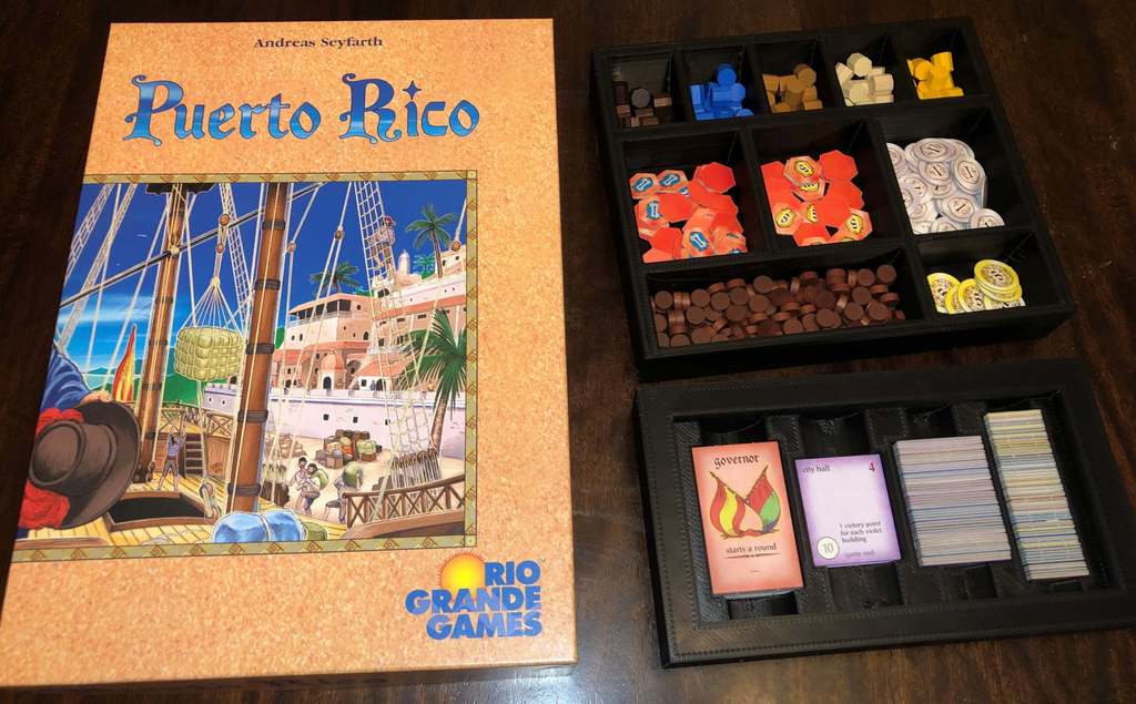 Puerto Rico game box insert