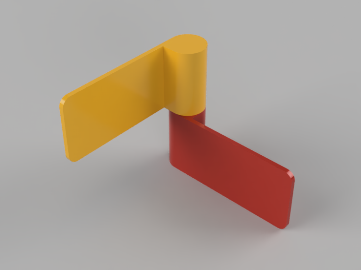 Hinges for plexiglas panels [with Fusion 360 source]