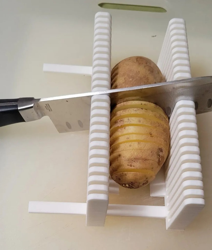 Hasselback potato cutter (Slicer) - Version 2