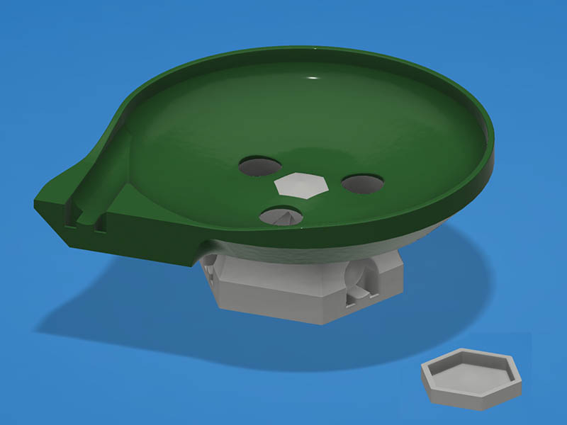 3 hole funnel - 3-Loch-Trichter