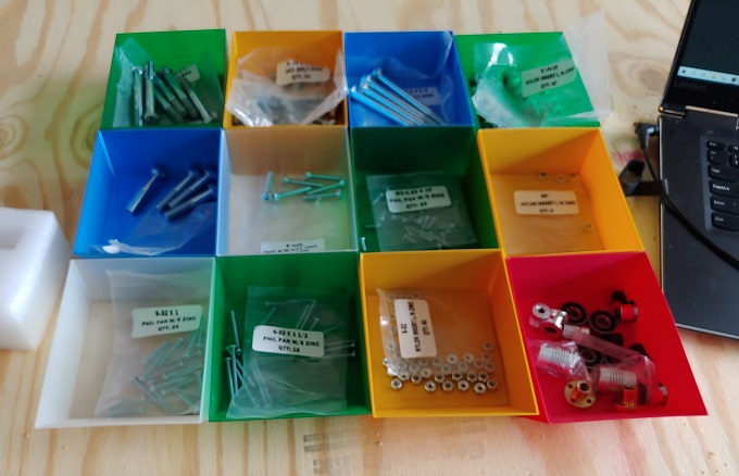 Wall-mount, vase mode, organizer bins