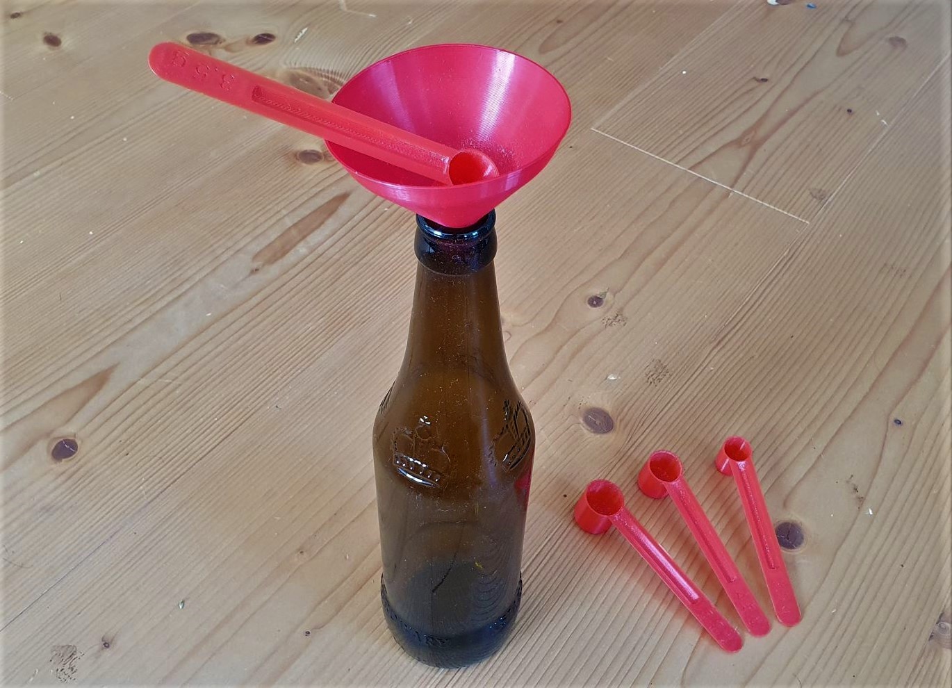 homebrewing sugar spoon set for carbonation