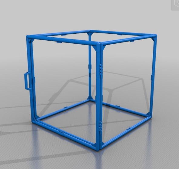 3D Printer Enclosure PVC - Any Size, for plexiglass, wood, or combination panels