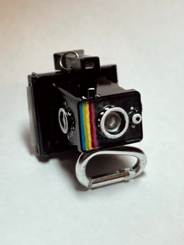 Polaroid Camera Photo Holder | Ornament Keychain