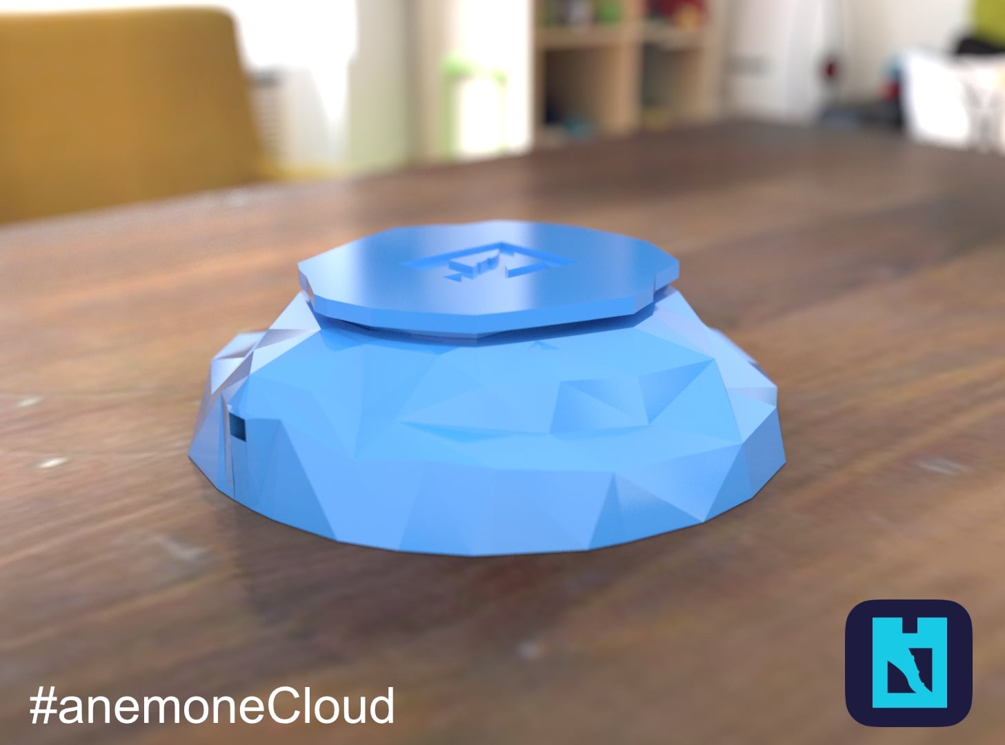 Anemone Button Tentacle (NodeMCU v2 Button Case)
