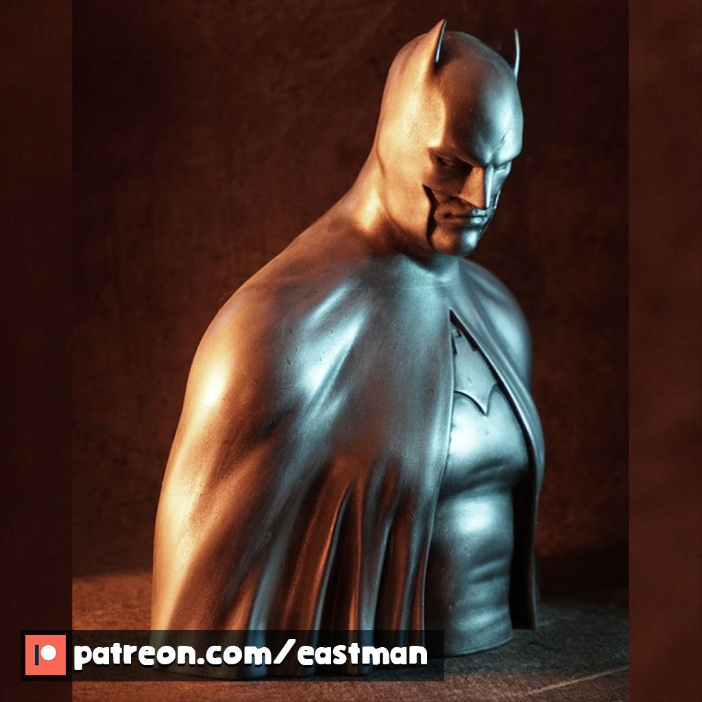 Batman - The Caped Crusader bust (fan art)
