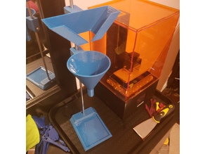 SLA Resin Funnel System 3D model
