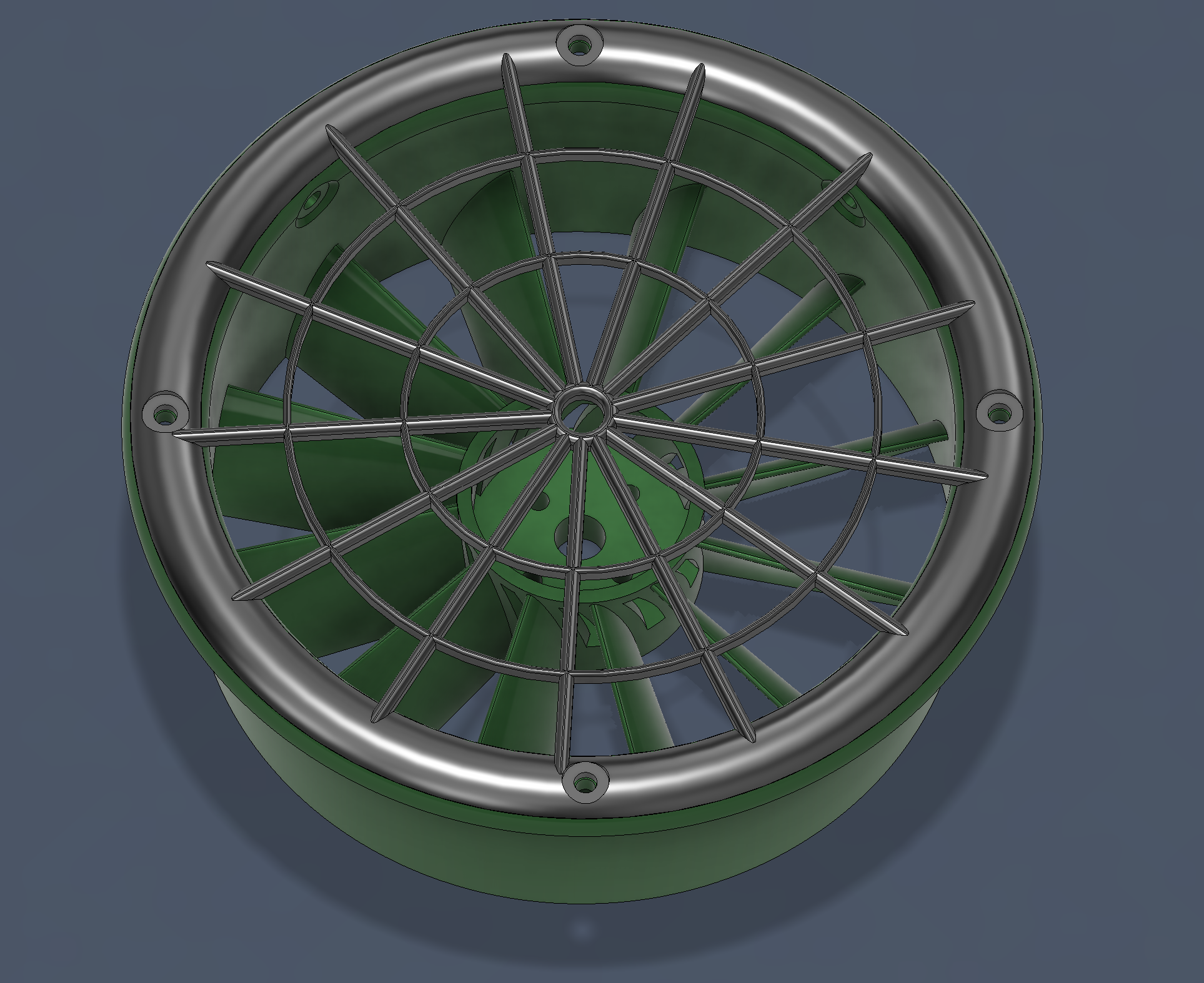 Lift Duct & Screen for RC Hovercraft