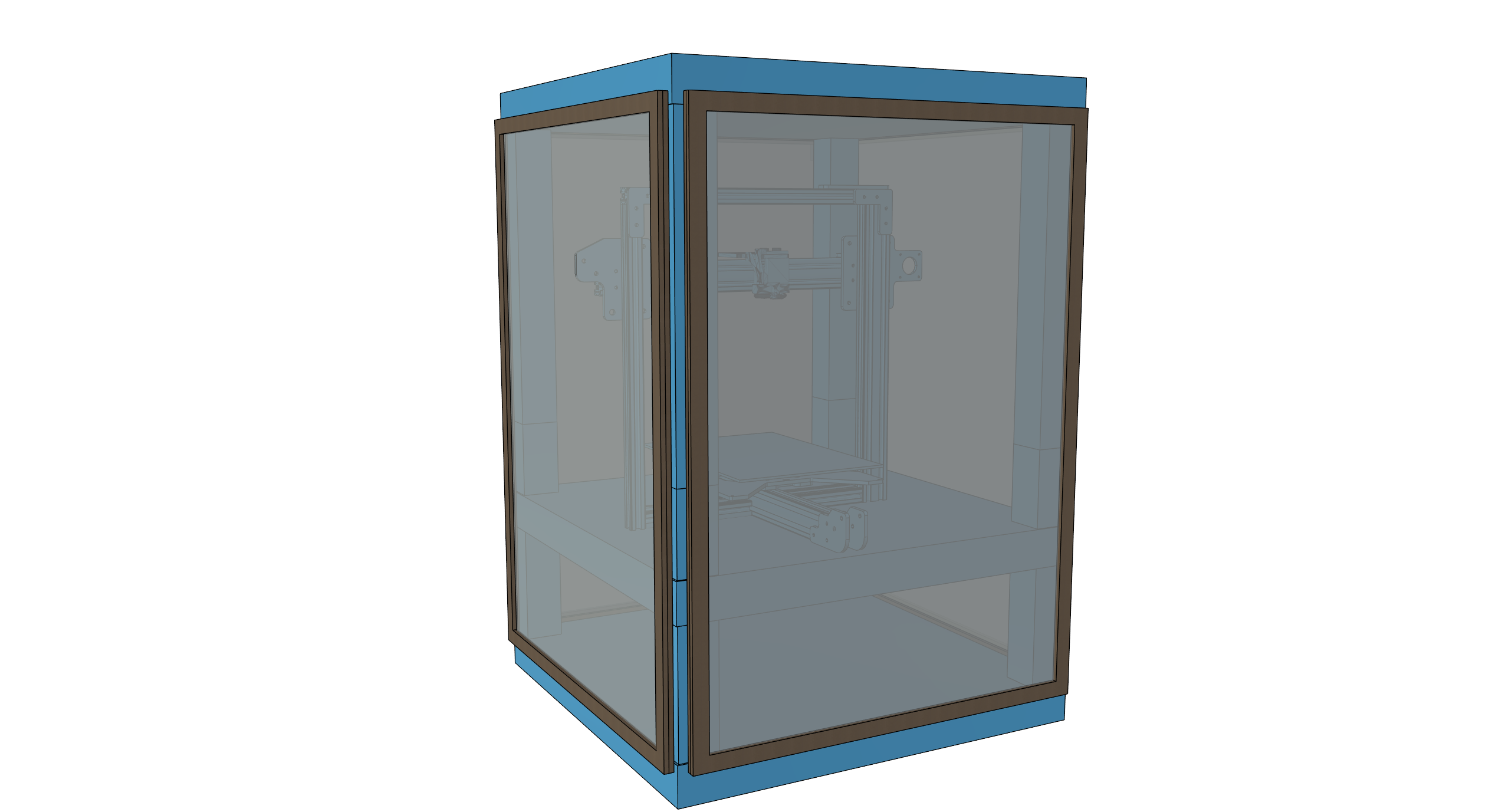 IKEA Lack cabinet for 3D printer and other things or machines