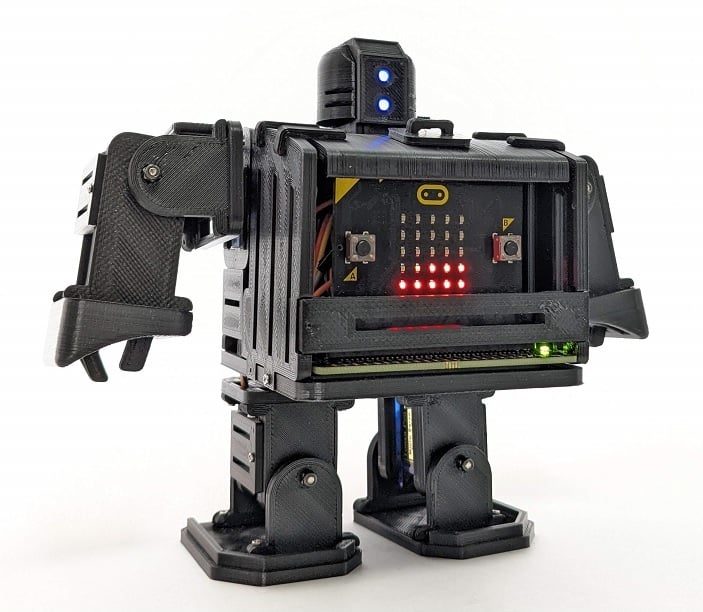 Micro:bit Bipedal Robot "EASY:bit"