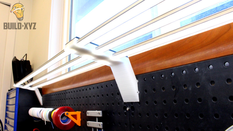 3D Printed Modular LED Work Light