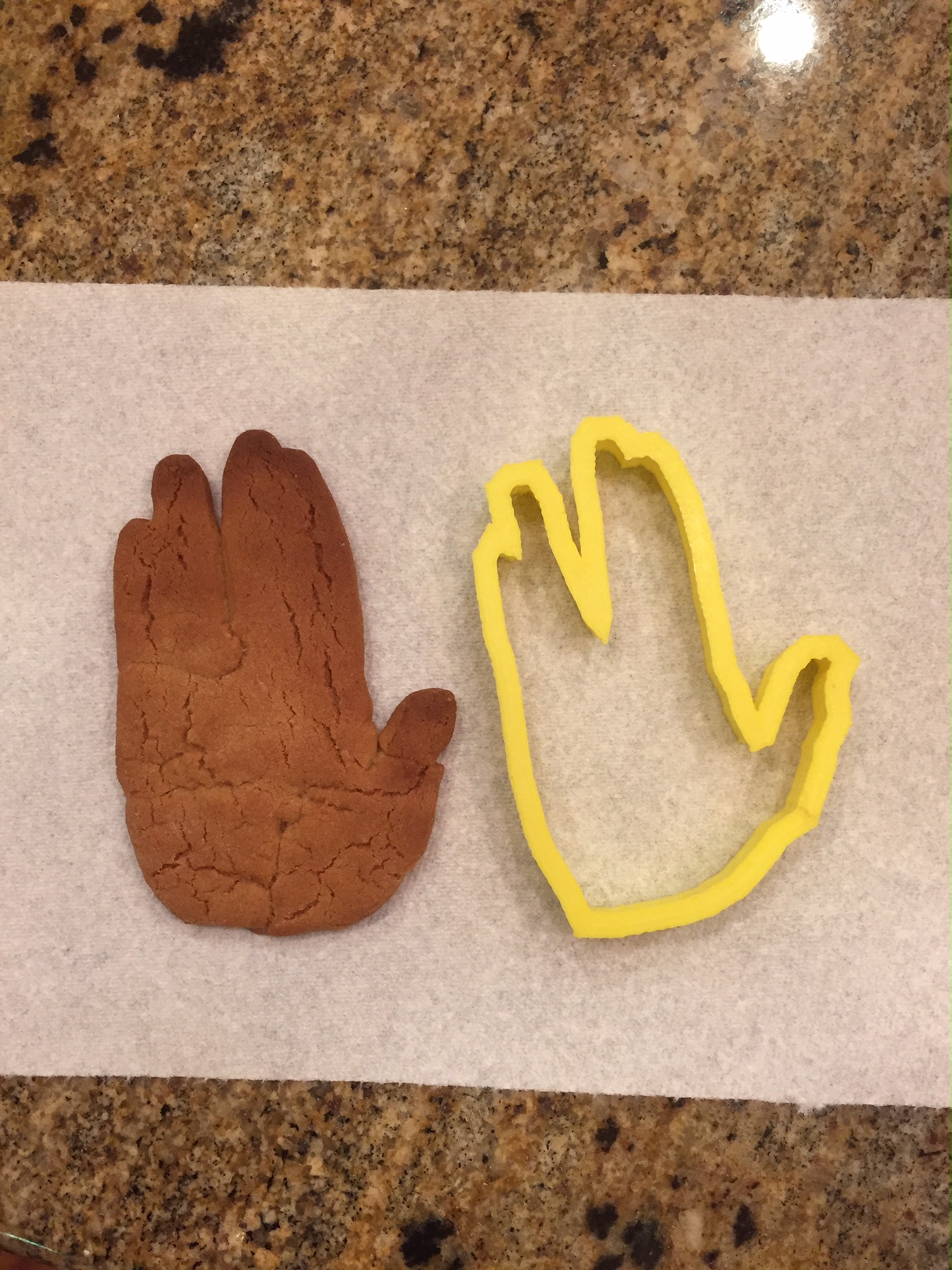 Spock Cookie Cutter