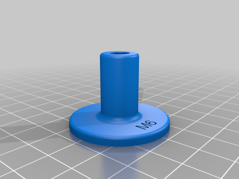 Tap Guide - 3D printed "top hats"