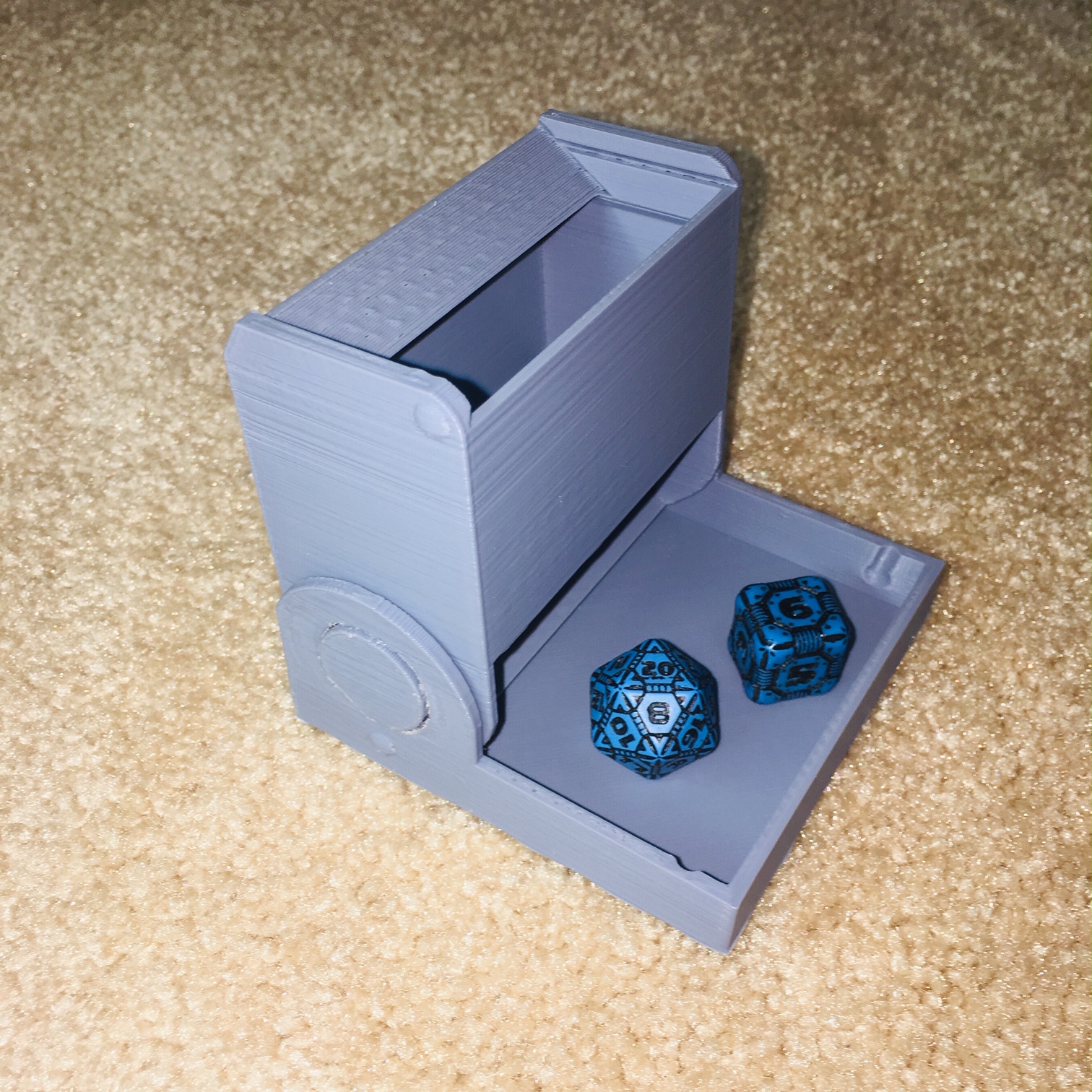 Folding Compact Dice Tower