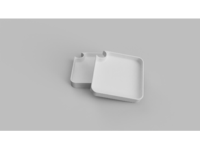 Grow Tent Clip on Shelf 3D model
