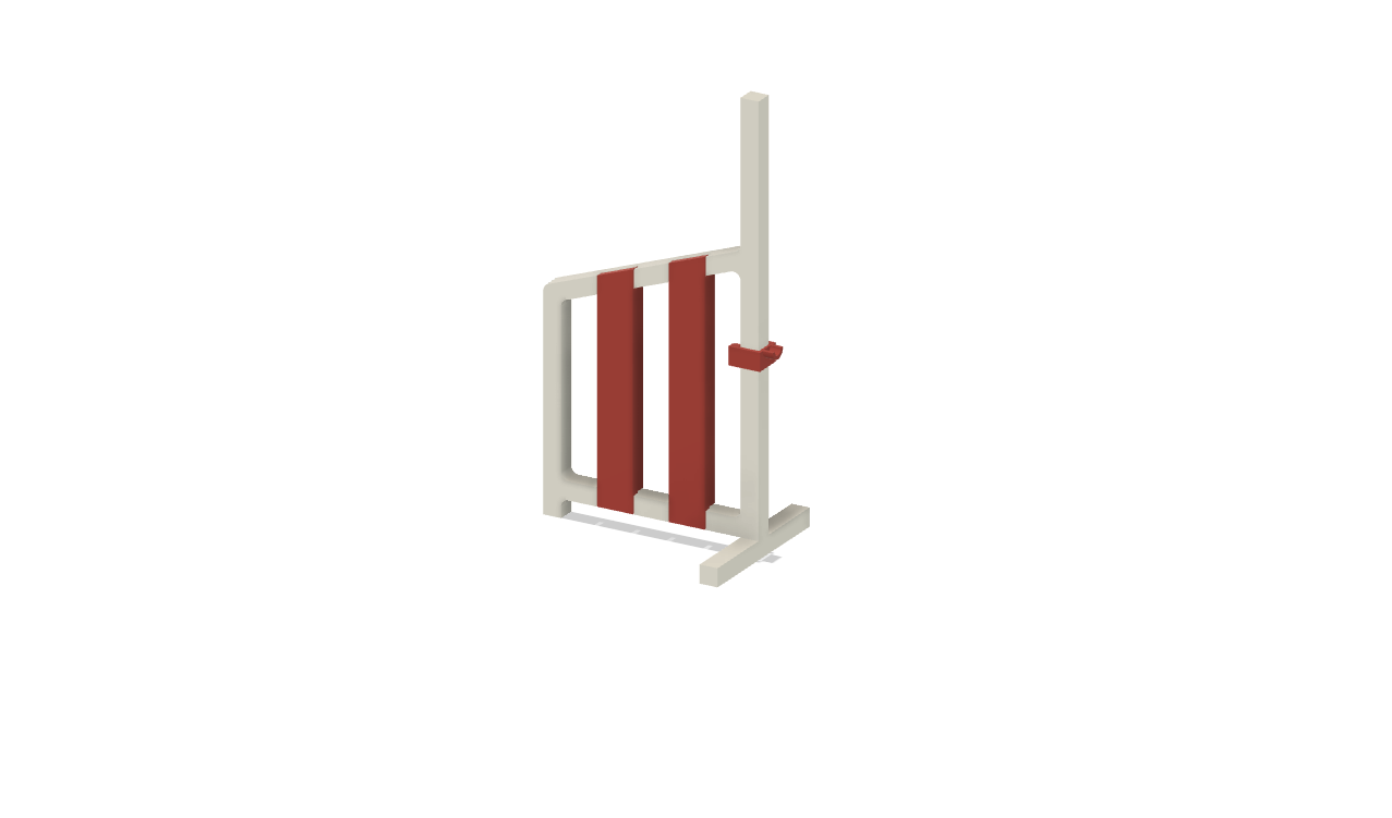 Dog Agility Jump Wing Mini FCI