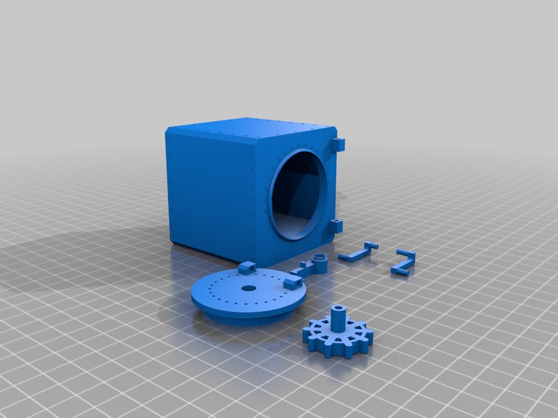 Bank Vault Ring Holder