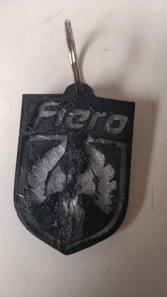 Fiero Badge Key Chain