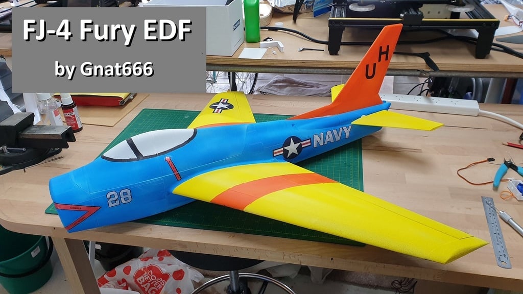 RC FJ-4 Fury EDF jet