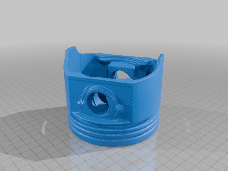 Pontiac Piston 3D Scan
