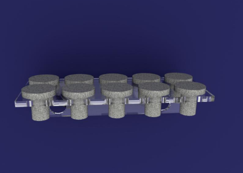 Frag Rack (STL, DXF, SVG) for laser cutting or 3D printing
