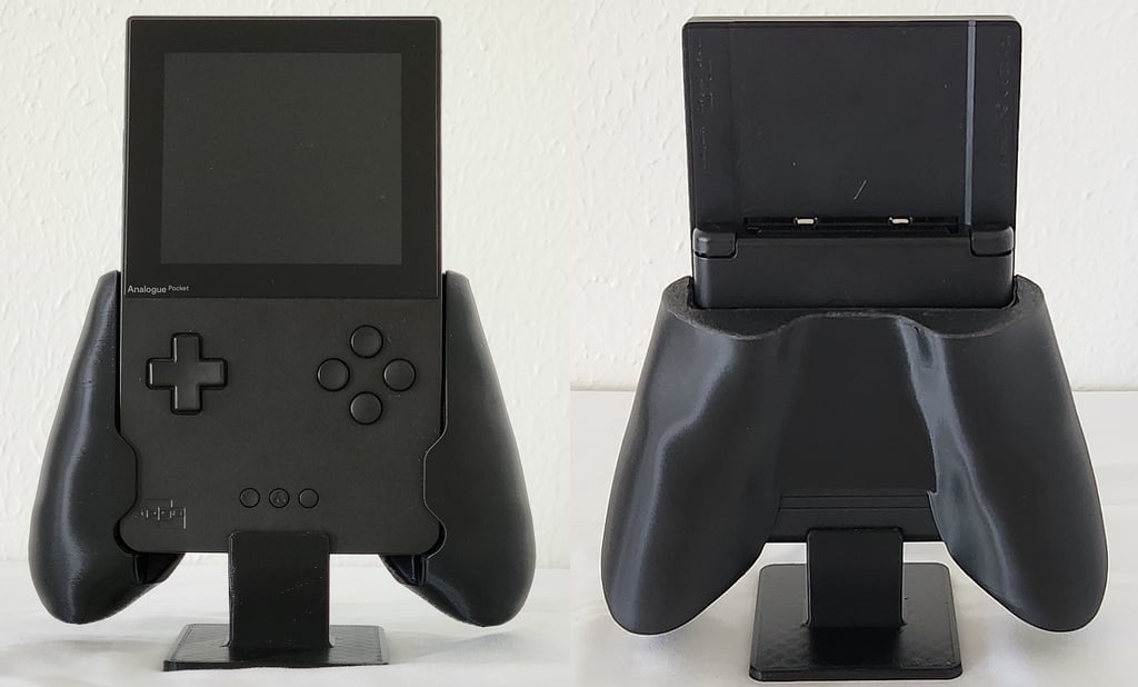 BeefyGrip for Analogue Pocket - console-sized contoured grip
