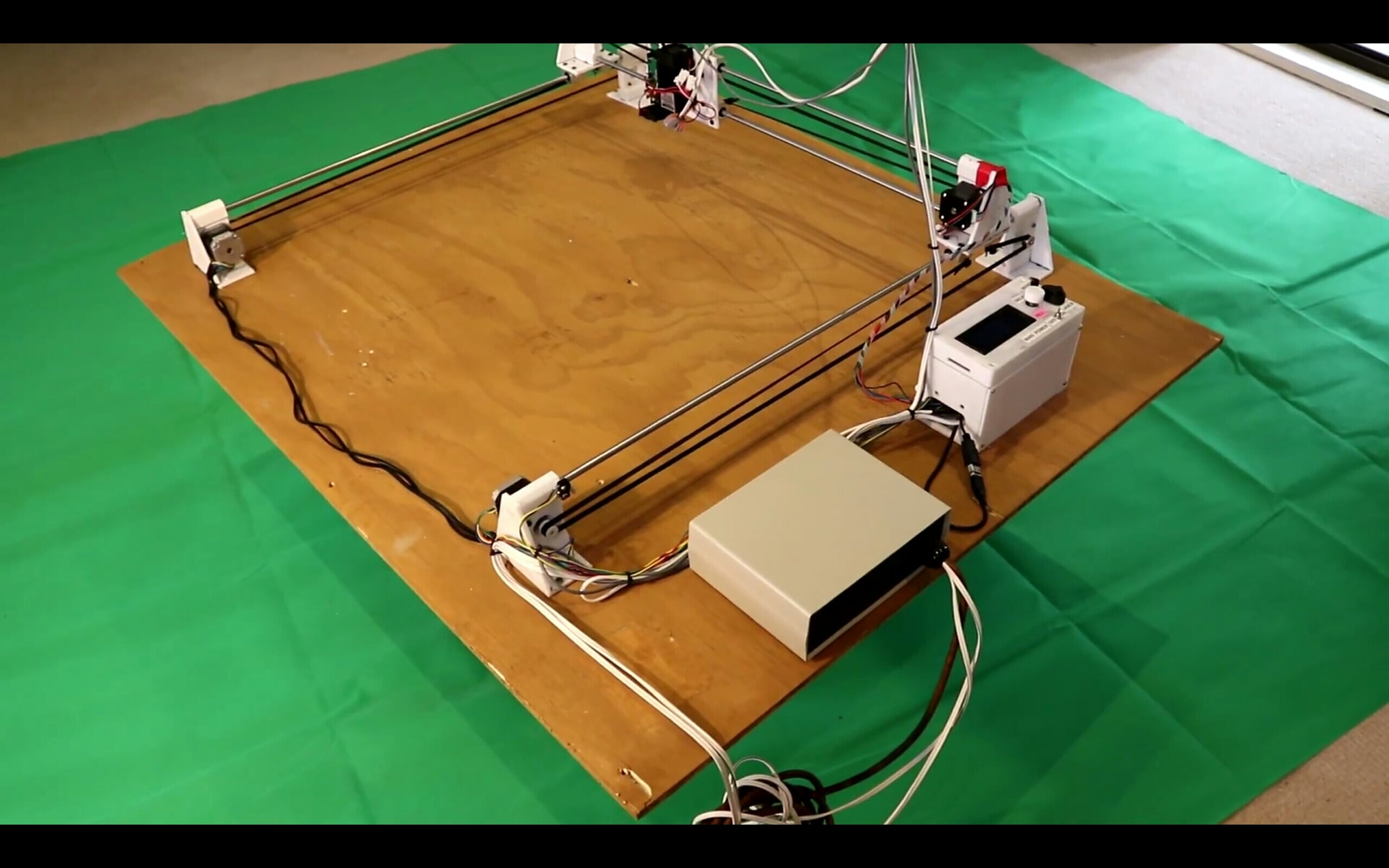 Simple X Y Laser Plotter