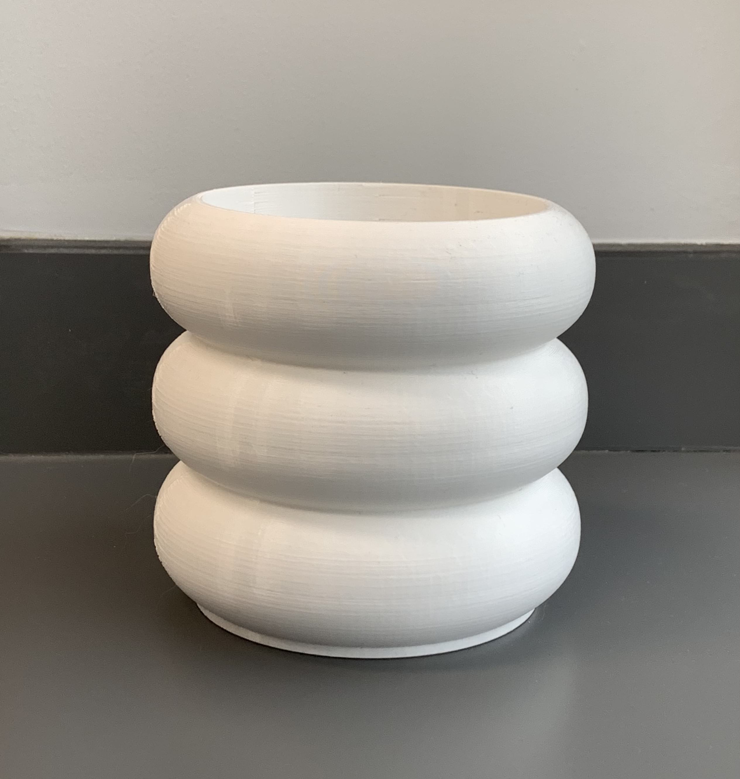 bubble planter stacked ring pot