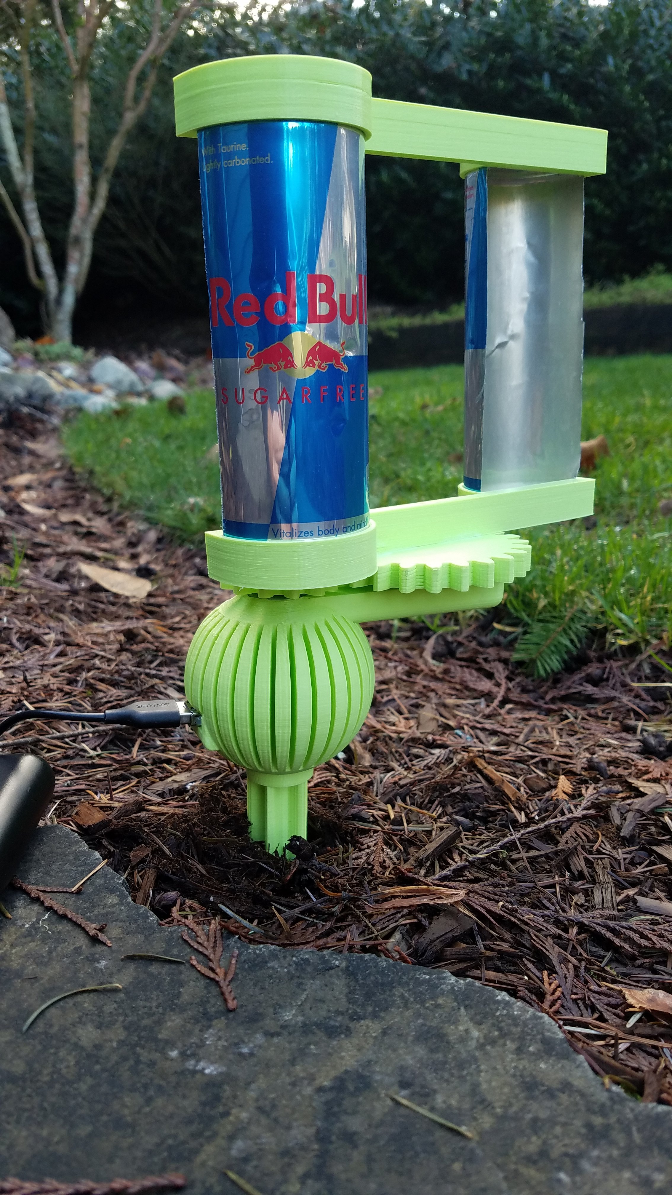 250ml Can Wind Powered USB Generator