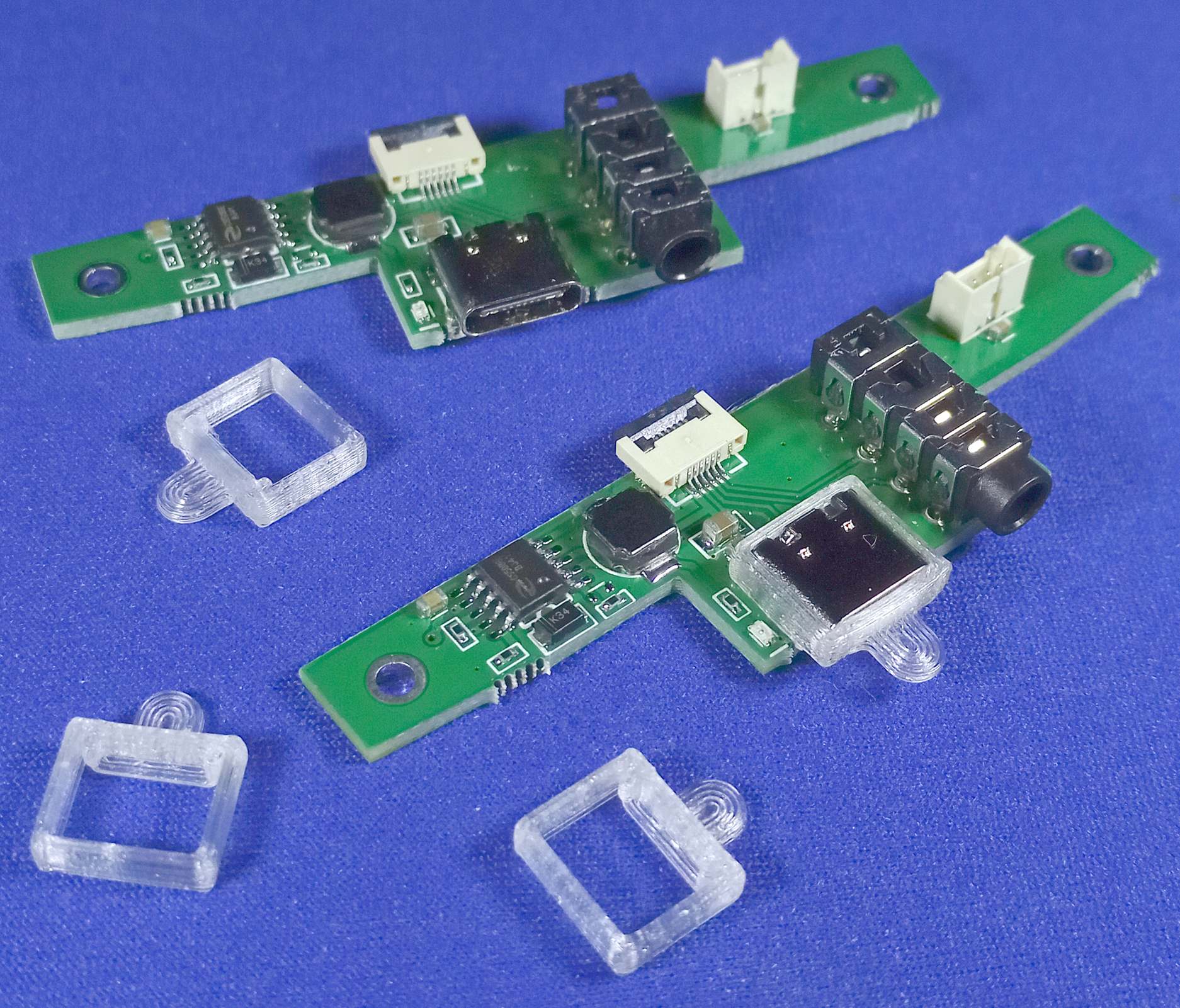 TPU bung for USB-C socket