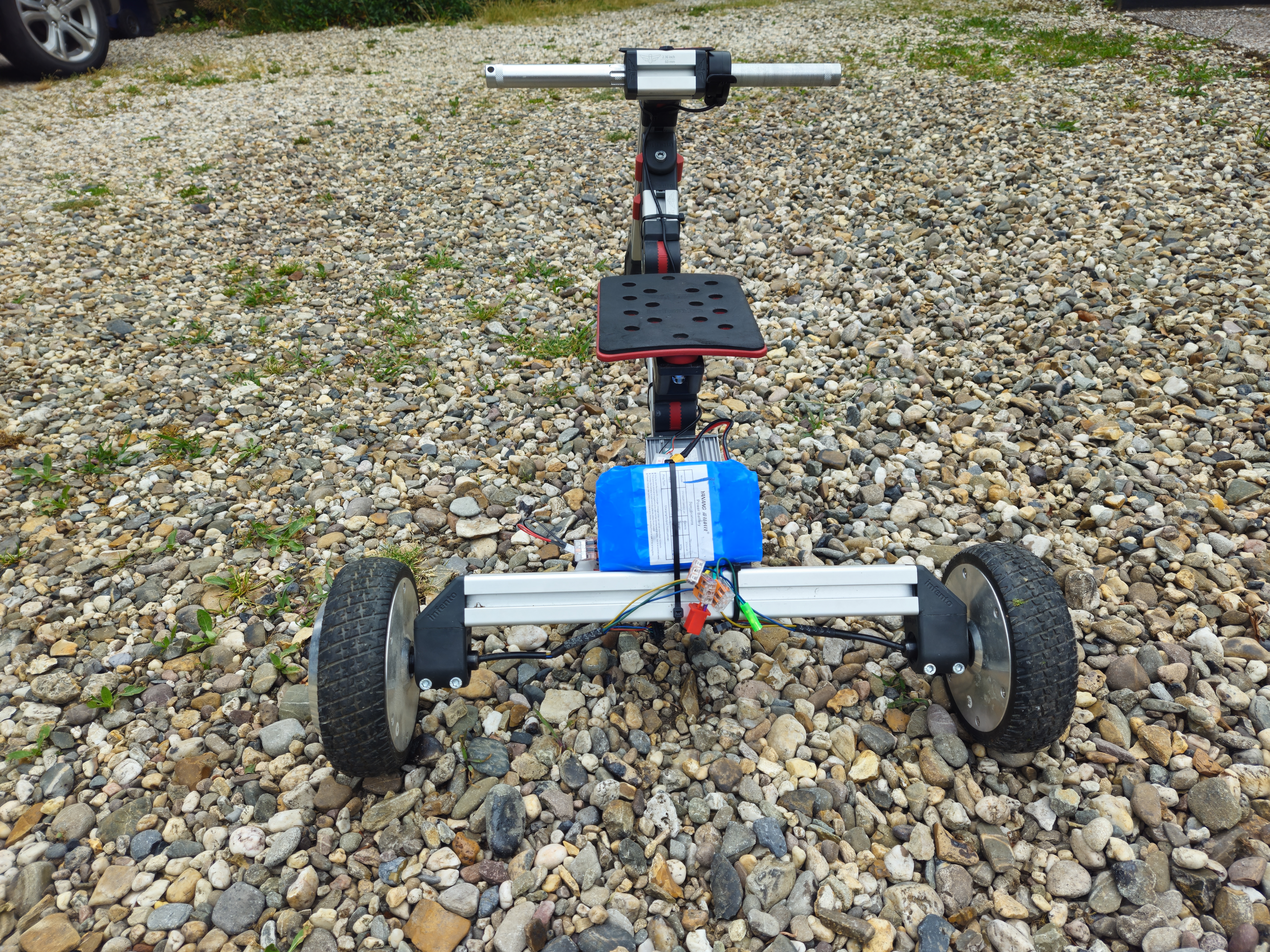 Hoeverboard Motor Wheel to infento adapter
