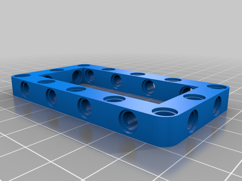 Lego-technik compatible frame
