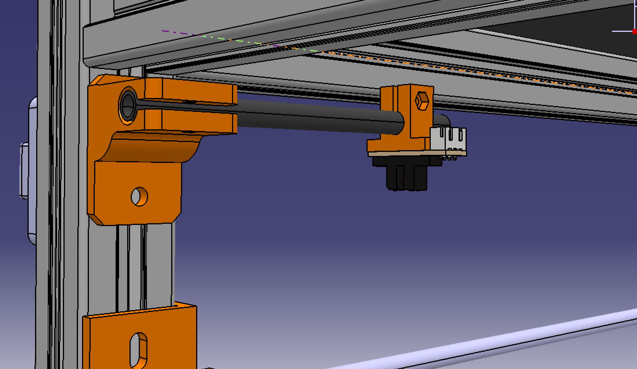 Optical Sensor Mount (Hypercube Evolution) 3030
