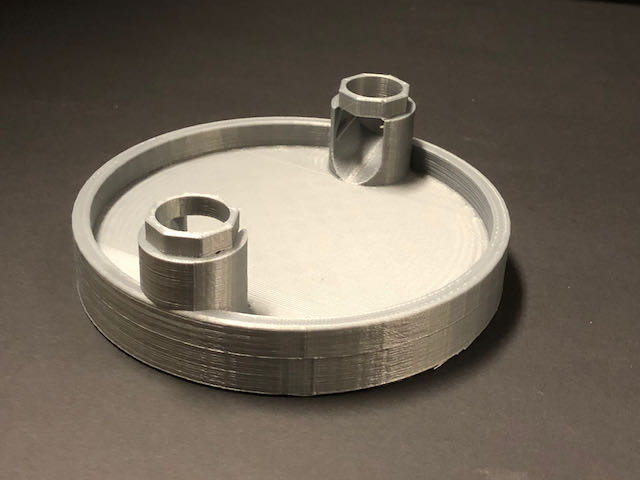 Marble Run Compatible 100 mm Circle Base